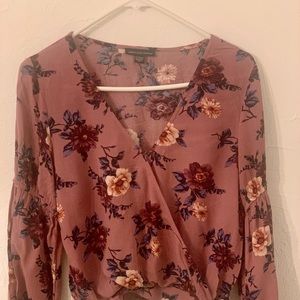 American eagle long sleeve blouse